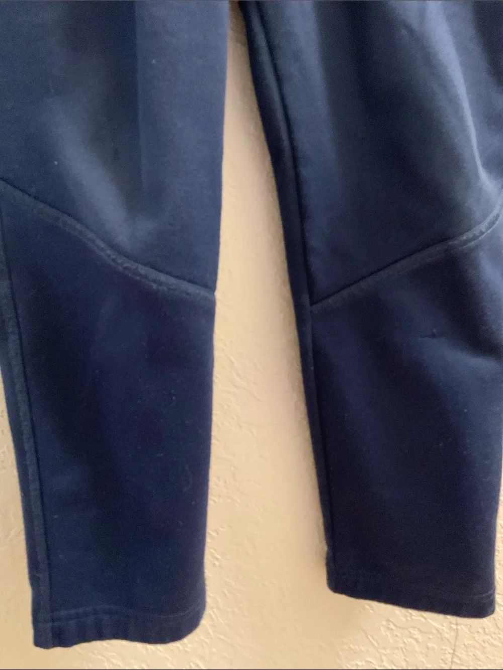 Nike Kids Dri-Fit Navy Blue Joggers with White Swoosh